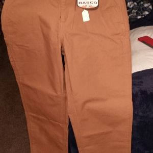 Rasco Flame-Resistant Brown Duck Carpenter Pants